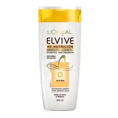 Elvive Shampoo Tratamiento Re-Nutrición
