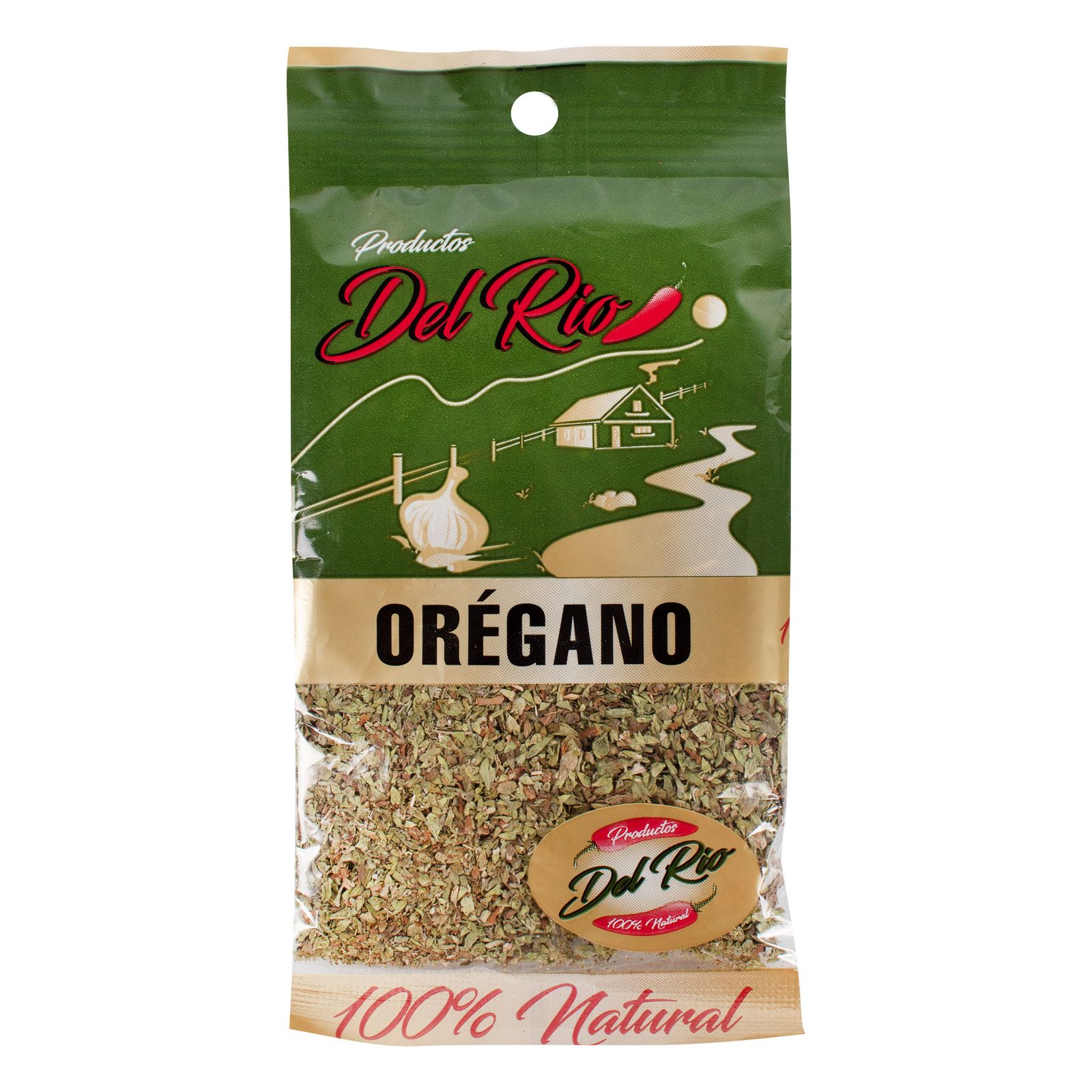 Productos Del Rio Orégano Entero 100% Natural 8 g
