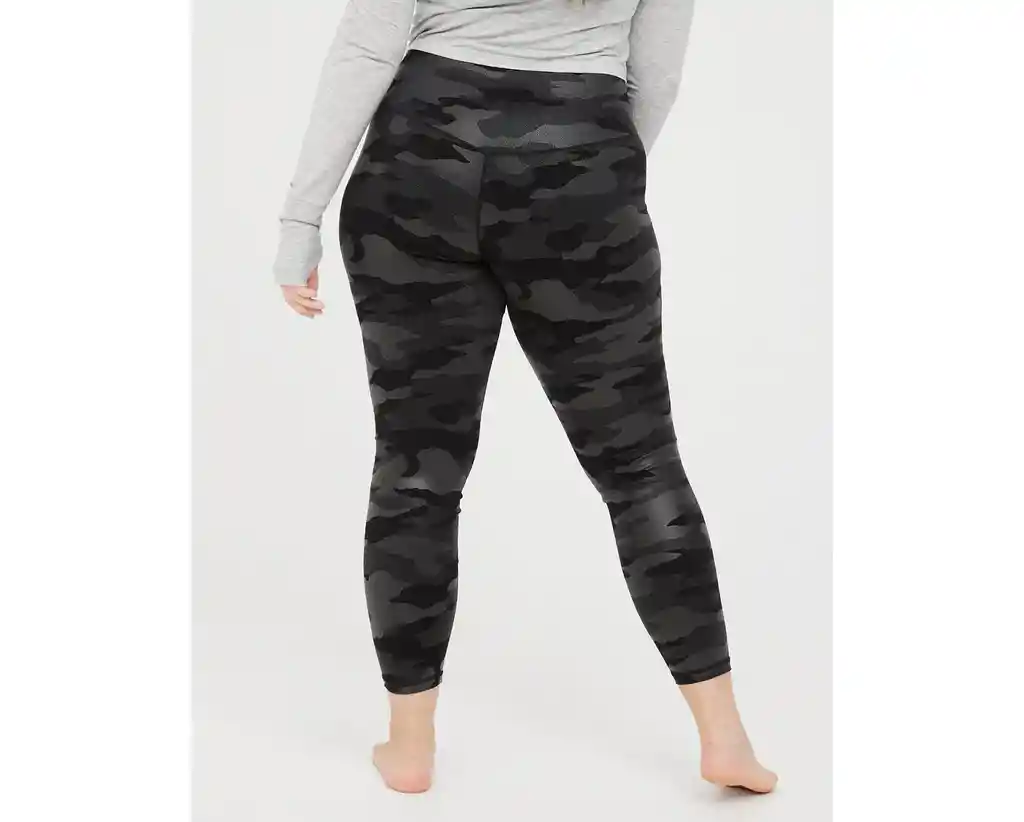 Leggings Negro Ultraligera Large American Eagle