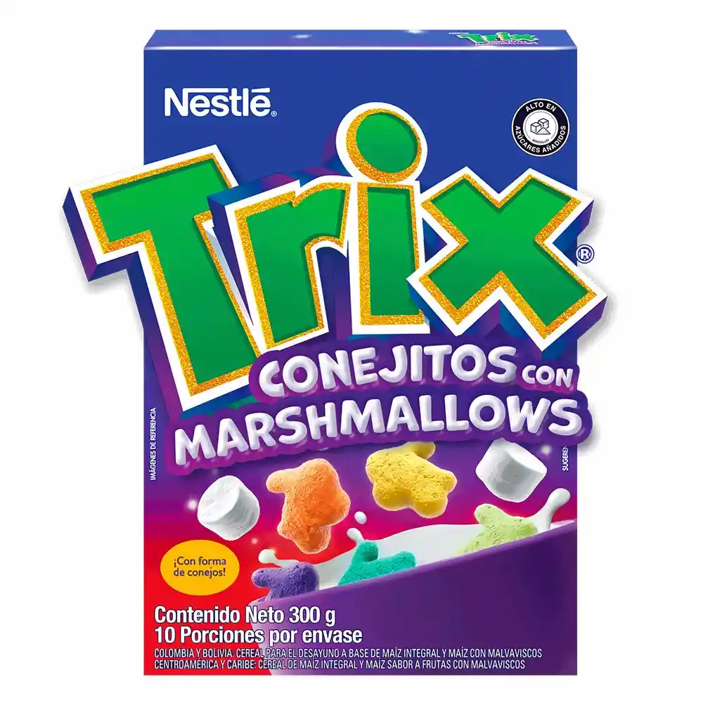 Trix Cereal de Conejitos con Masmelos