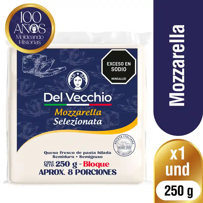 Del Vecchio Queso Pasta Hilada Semiduro