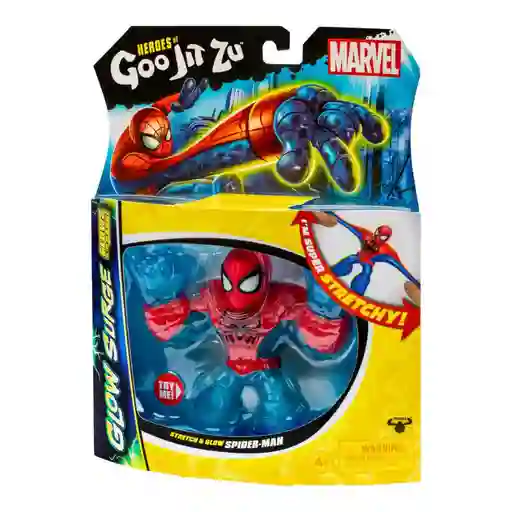 Goo Jit Zu Figura Marvel Spiderman Glow