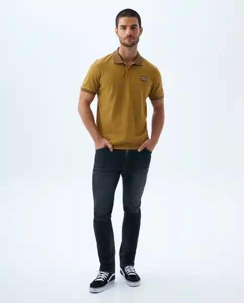 Camiseta Hombre Amarillo Talla L 809f012 Americanino