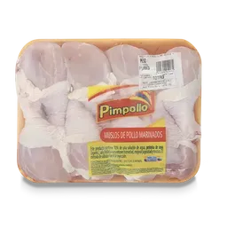 Pimpollo Muslo Con Piel Marinado Refrigerado