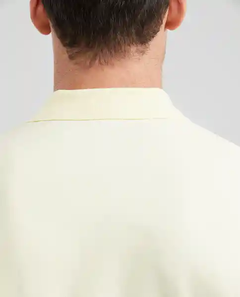 Camiseta Polo Muscle Amarillo Anís Claro L Chevignon