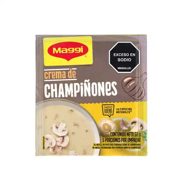 Maggi Mezcla en Polvo Champiñones