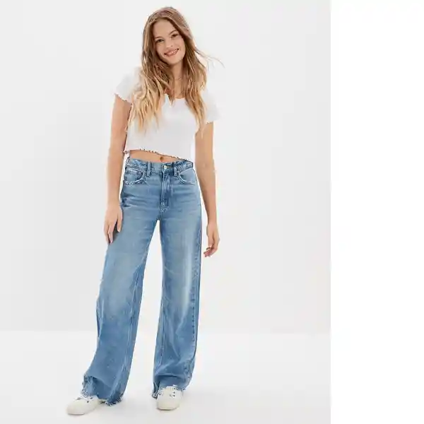 Jean Fashion Azul Talla: 14 Regular American Eagle