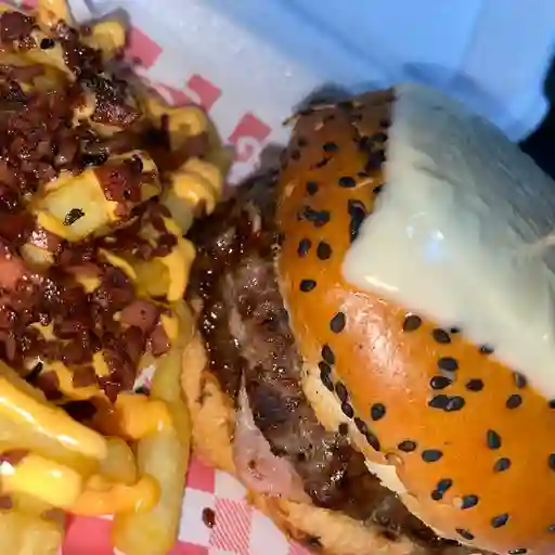 Hamburguesa de res