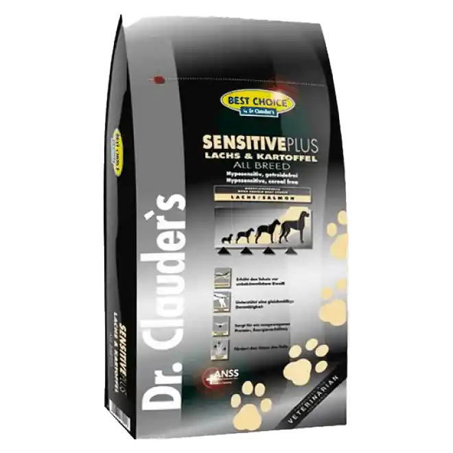 Dr. Clauder's Sensitive Alimento para Perro Salmón y Papa