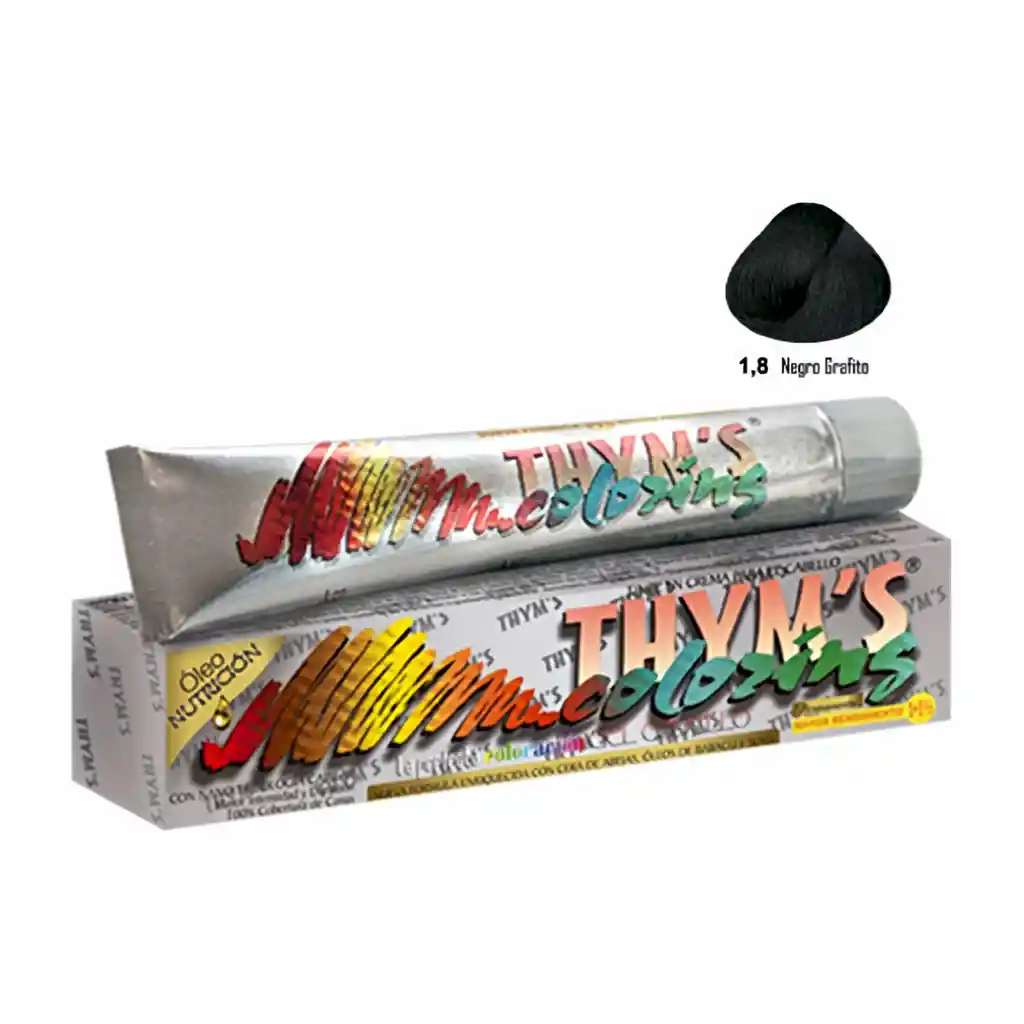 THYMS Coloring Tinte Negro Grafito 60 G