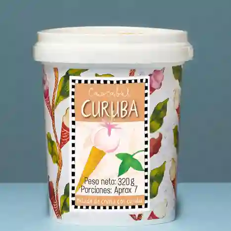 Medio Litro Helado de Curuba