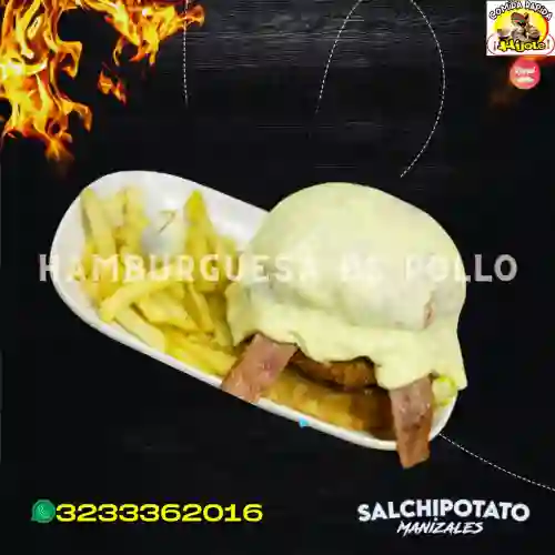 Hamburguesa de Pollo