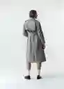 Chaqueta Mujer Gris Elefante Medio Talla S 523G036 Naf Naf