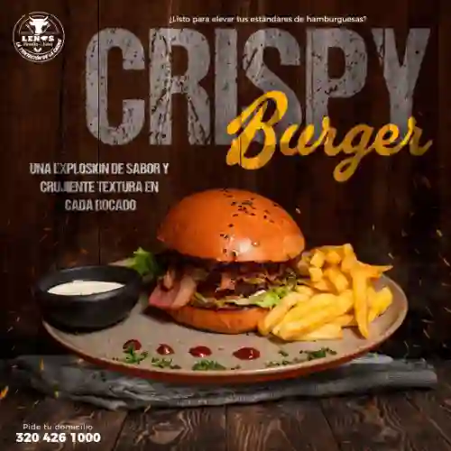 Hamburguesa Leños Crispy