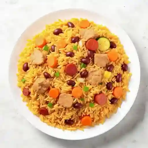 Arroz cuatro carnes (trio 900gr)
