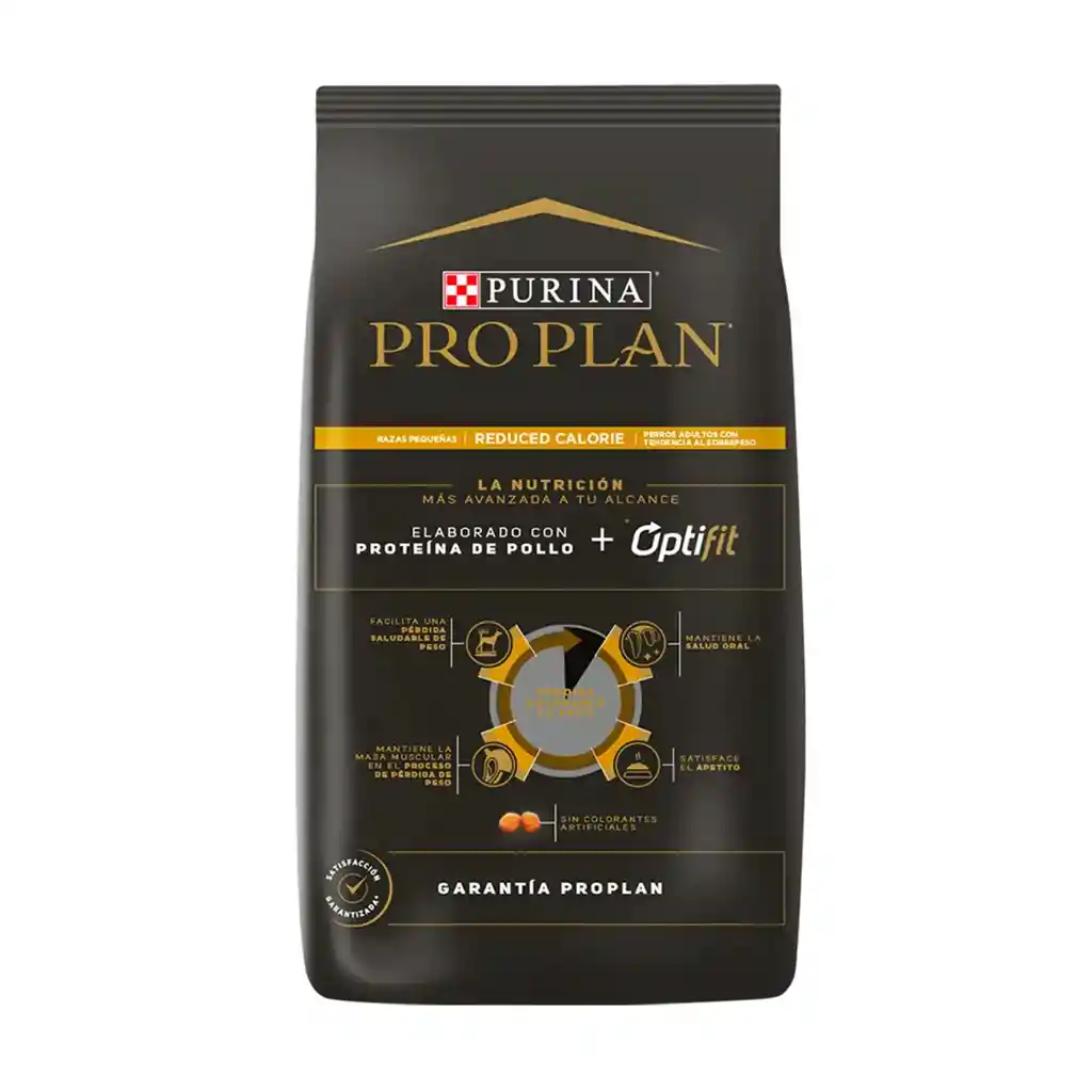Comida para perros adultos calorias reducidas razas pequeñas Purina Pro Plan x 3 kg