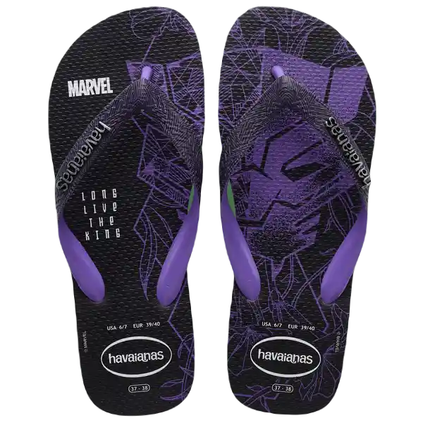 Sandalias Top Marvel Premium Negro Talla 42 4147155 Havaianas