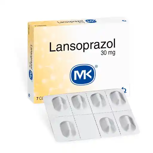 Mk Lansoprazol (30 mg) 7 Cápsulas