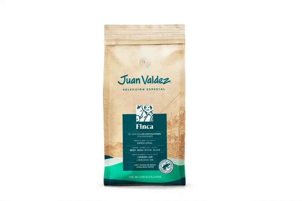 Juan Valdez Café Tostado Grano Limonaria Kiwi