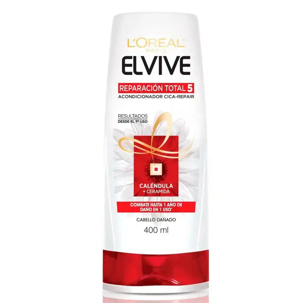 Elvive Acondicionador Reparación Total 5 Caléndula Dañado