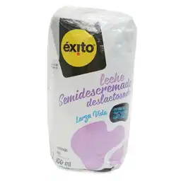 Exito Leche Semidescremada Deslactosada