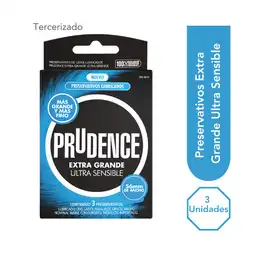 Prudence Preservativo Xl X3 Und