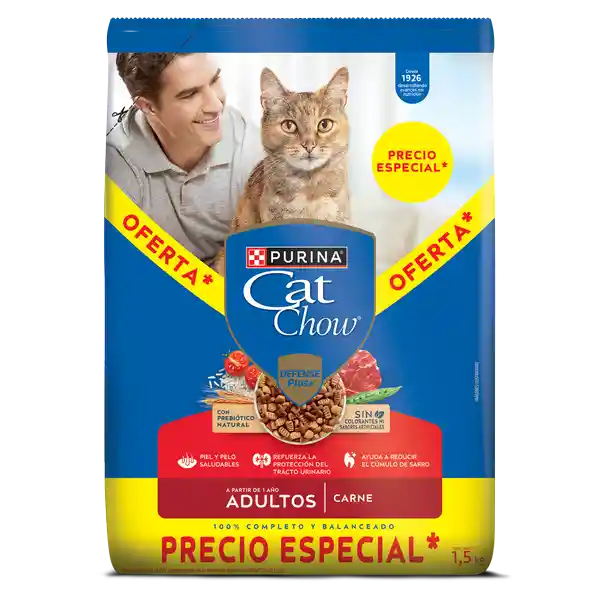 Cat Chow Alimento Para Gato Carne