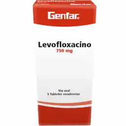 Levofloxacino Genfar(750 Mg)