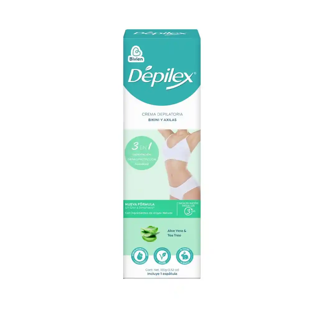 Crema Depilatoria Depilex Bikini y Axilas Tubo