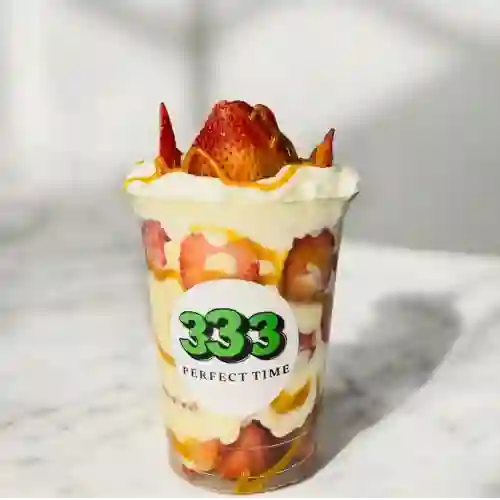 Fresas con Crema Tradicional 12 Oz