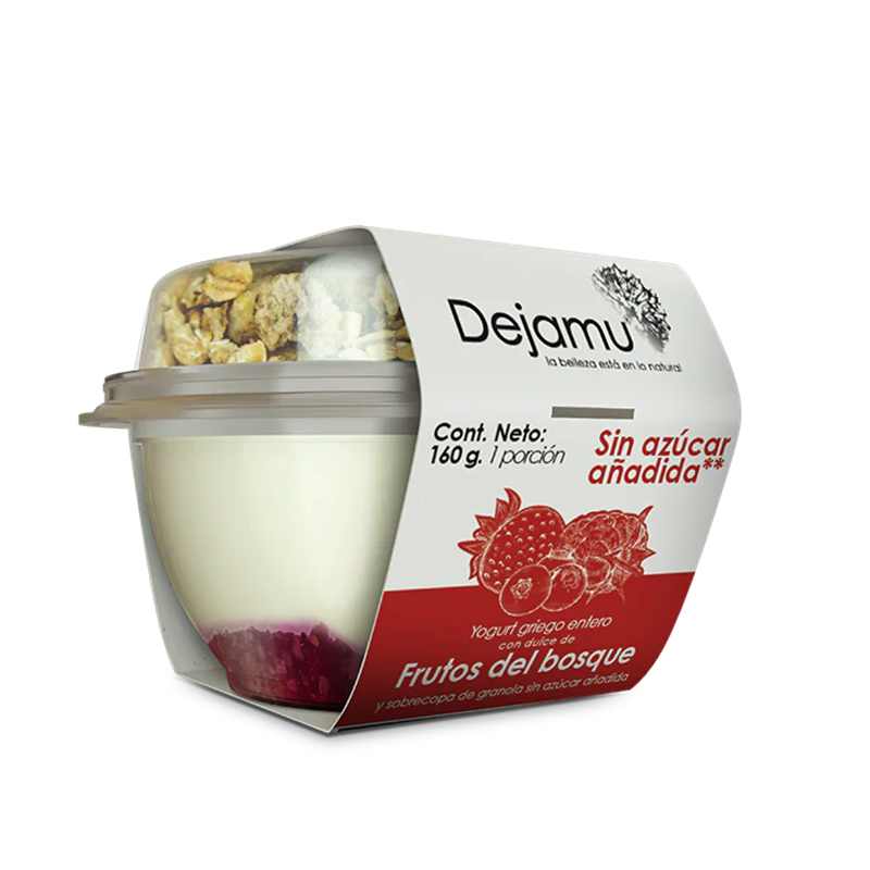 Dejamu Yogurt Griego Frutos Del Bosque 160 g