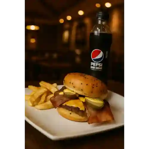 Combo Hamburguesa Americana