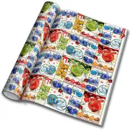 Papel Regalo Rollo X3 Navidad Primavera 4_481_513