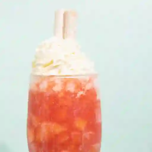 Salpicon con helado pequeño