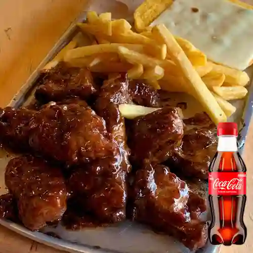 Combo Costillas BBQ + Coca Cola Original 250ML
