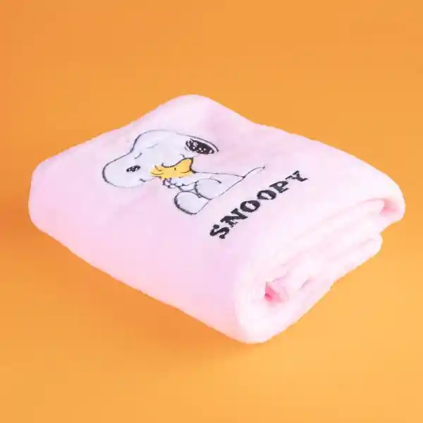 Toalla de Baño Colección Snoopy Summer Travel Rosa Miniso