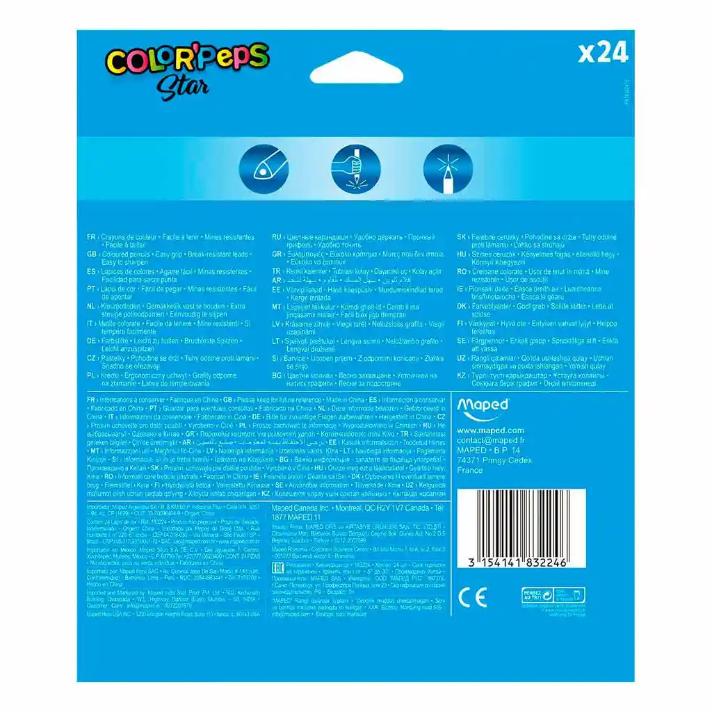 Maped Colores Color Peps 24