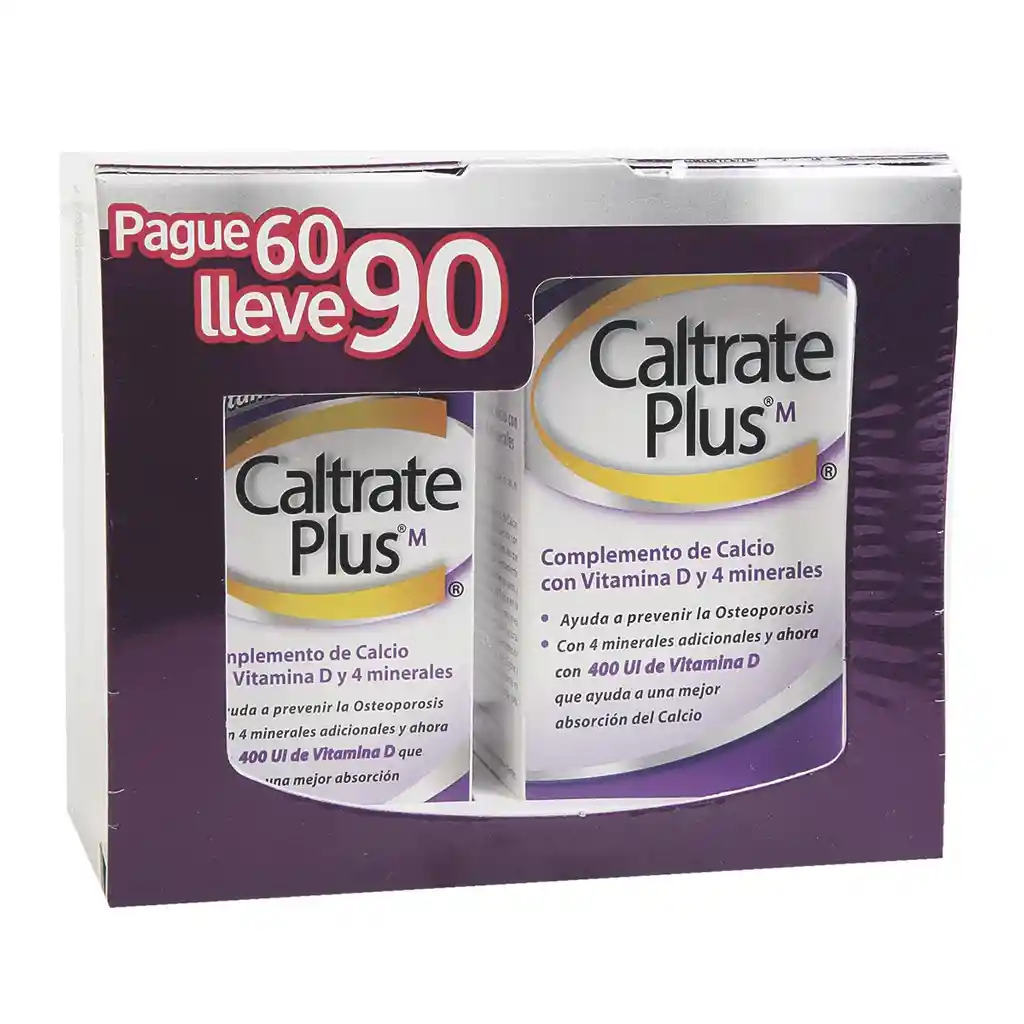 Caltrate Plus Vitamina D y Minerales