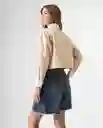 Camisa Mujer Beige Talla M 612G001_BEI151215 Americanino
