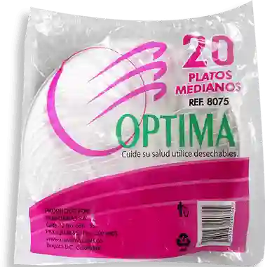 Optima Platos Desechables