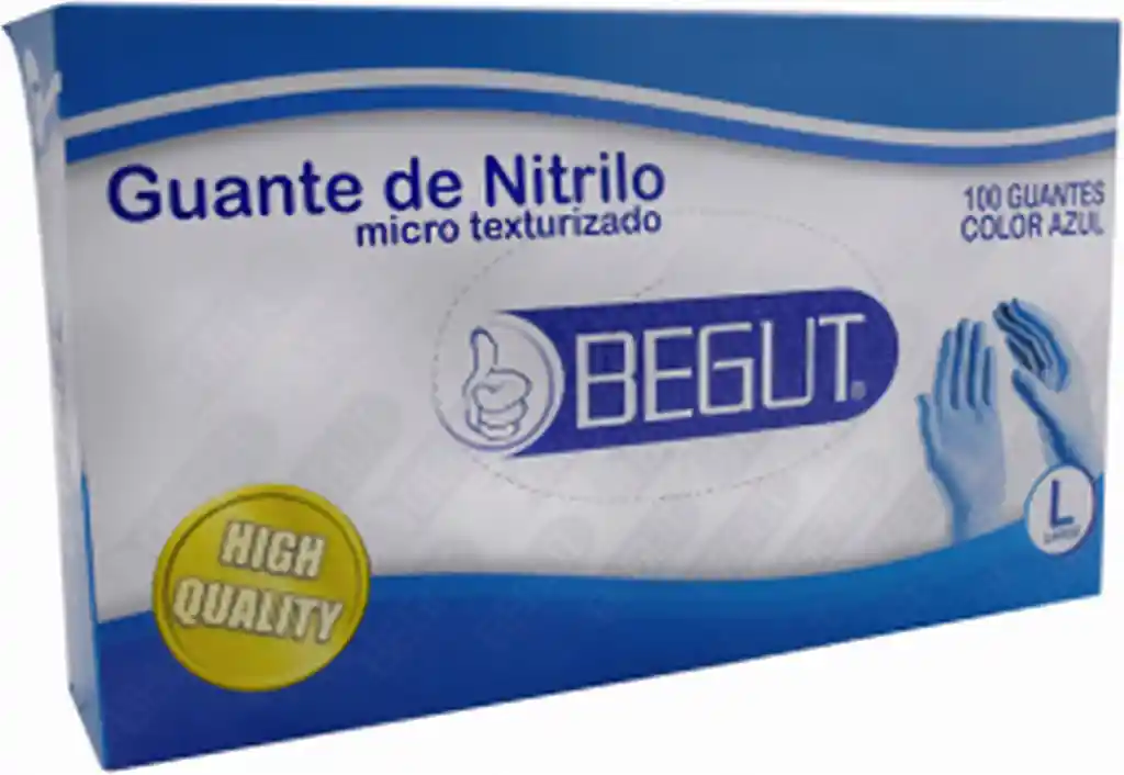 Begut Guantes Nitrilo x 100 Unidades