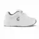 Los Gomosos Tenis Gomyschool New Unisex  Blanco y Gris Talla 30