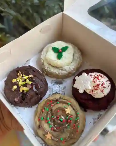 Galletas newyork navideñas