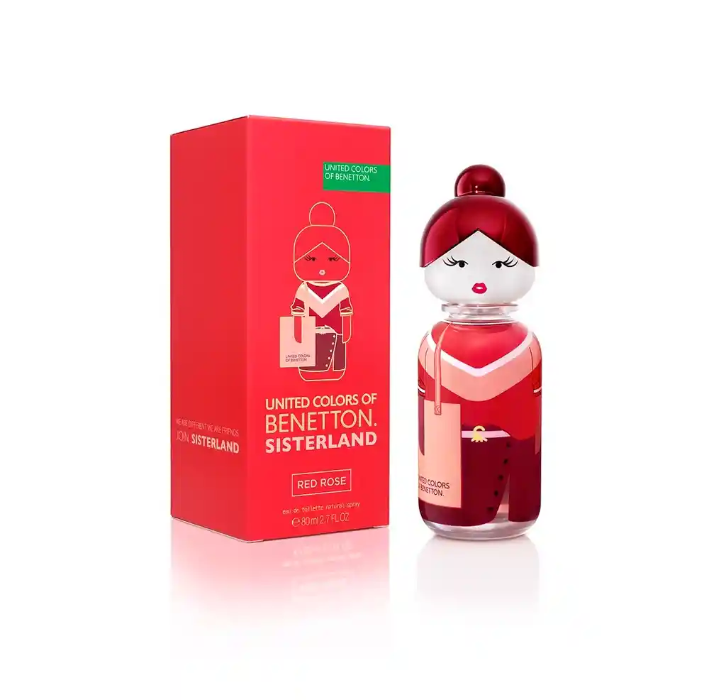 Perfume Benetton Sisterland Red Rose EDT 80ml