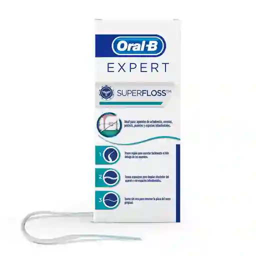 Seda Dental Oral-B Expert SuperFloss 50 Unidades