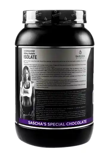 Sascha Fitness Proteína Hidrolizada Sabor a Chocolate
