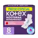 Toallas Femeninas Kotex Nocturna 8 Und