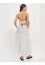 Vestido Mujer Blanco Talla X-SMALL 400387347451 American Eagle