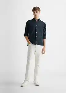 Camisa Garment Marino Talla 19 Teen Niños Mango