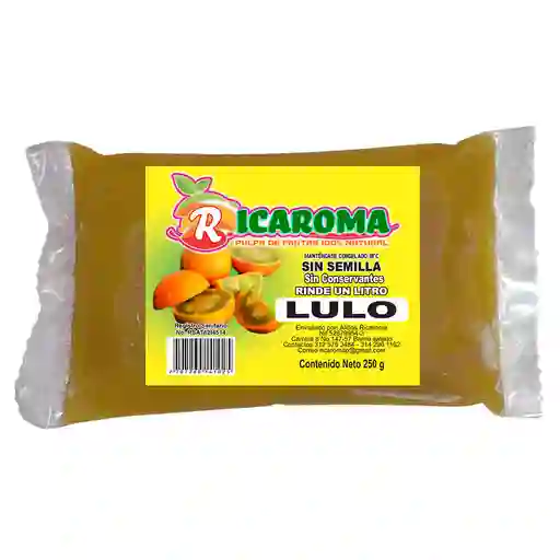 Pulpa Fruta Ricaroma Frutos Rojos X250 G